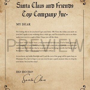 Carta de Papá Noel