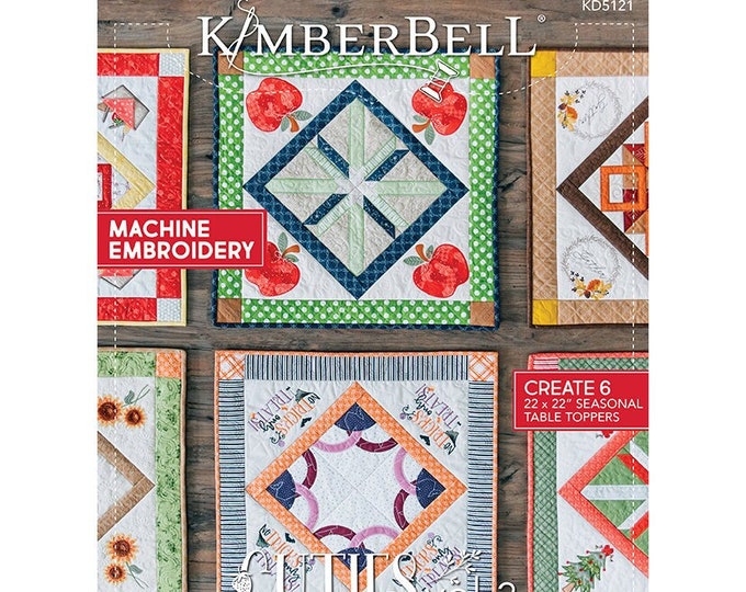 PREORDER Kimberbell Cuties Volume 2 July December Machine Embroidery