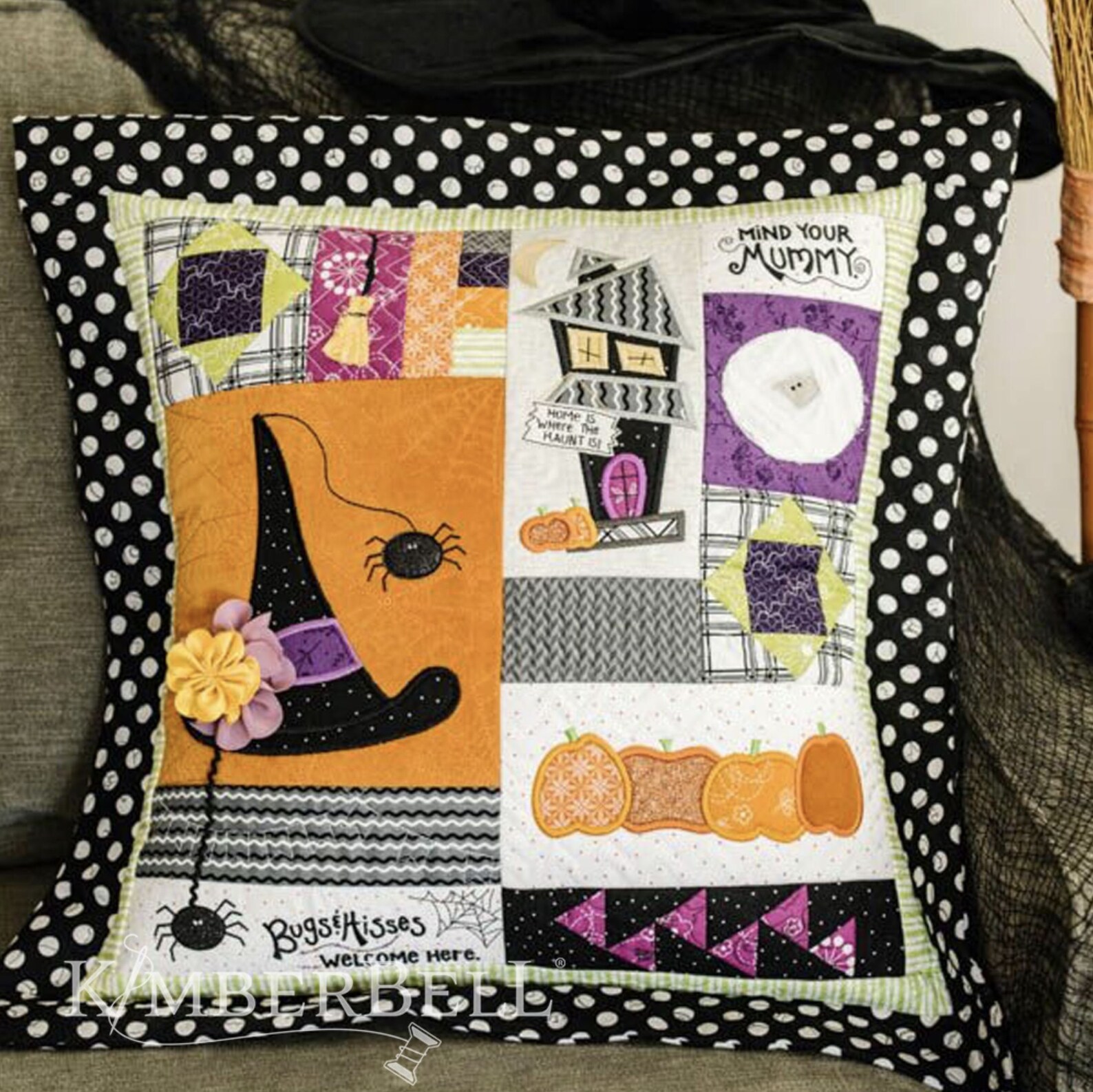 Home is Where the Haunt is Fabric Kit and ALL Embellishments Etsy