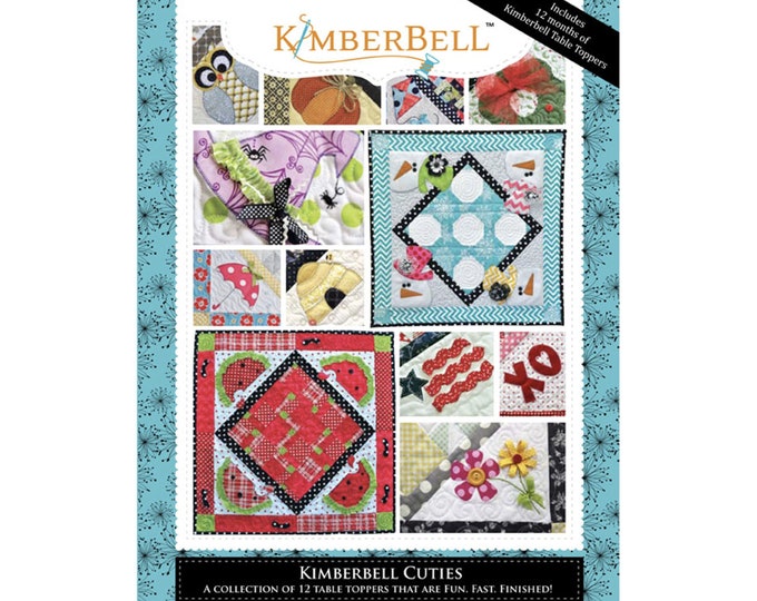 Kimberbell Cuties 12 Seasonal Table Toppers Pattern Book KD701 Etsy