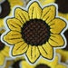 Jess reviewed Sunflower patch,flower patch,Sew on patch,Iron on patch ,Applique
