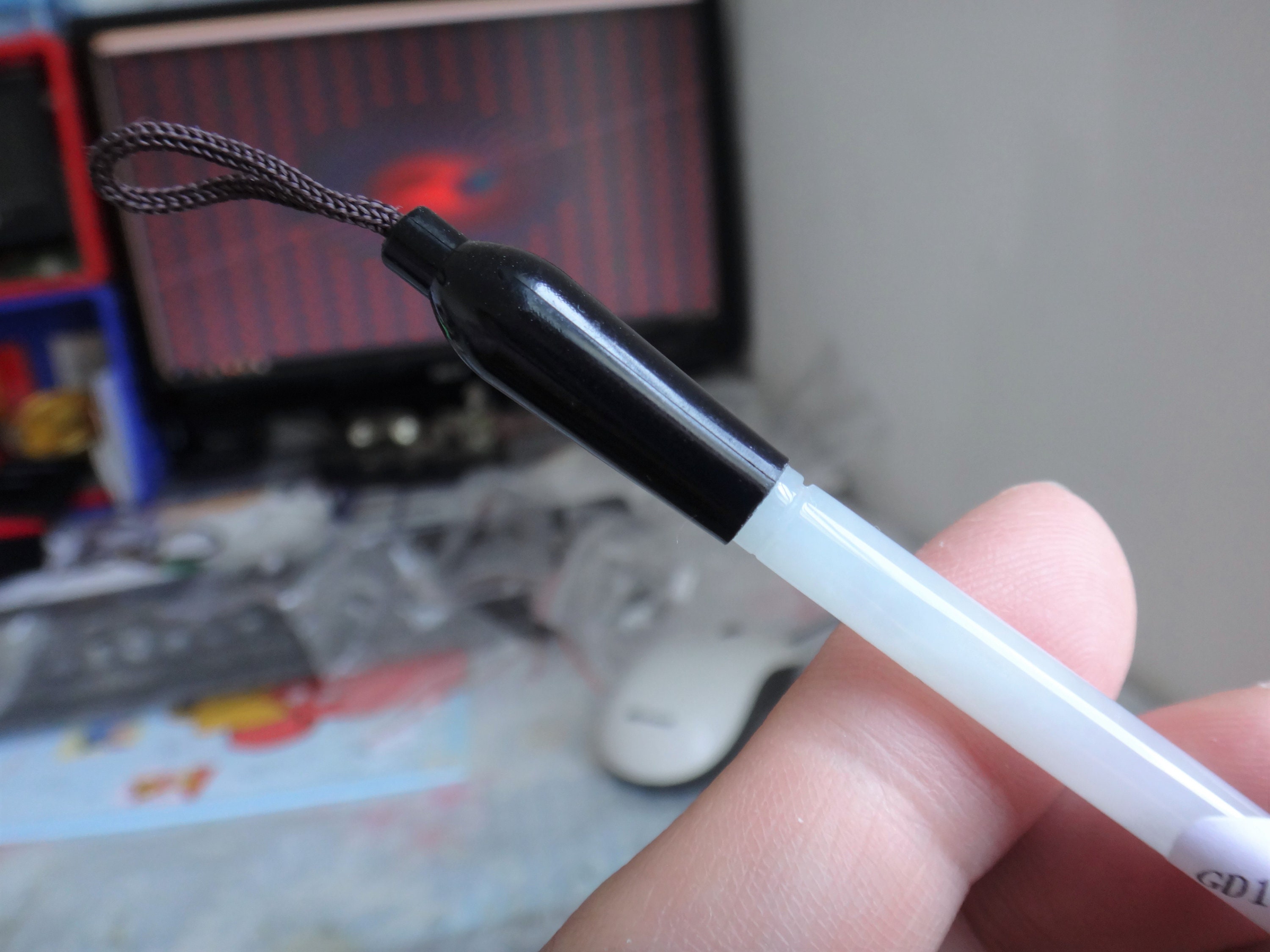Natural Genuine A Jadeite Jade Icy White Writing Brush Pen - Etsy