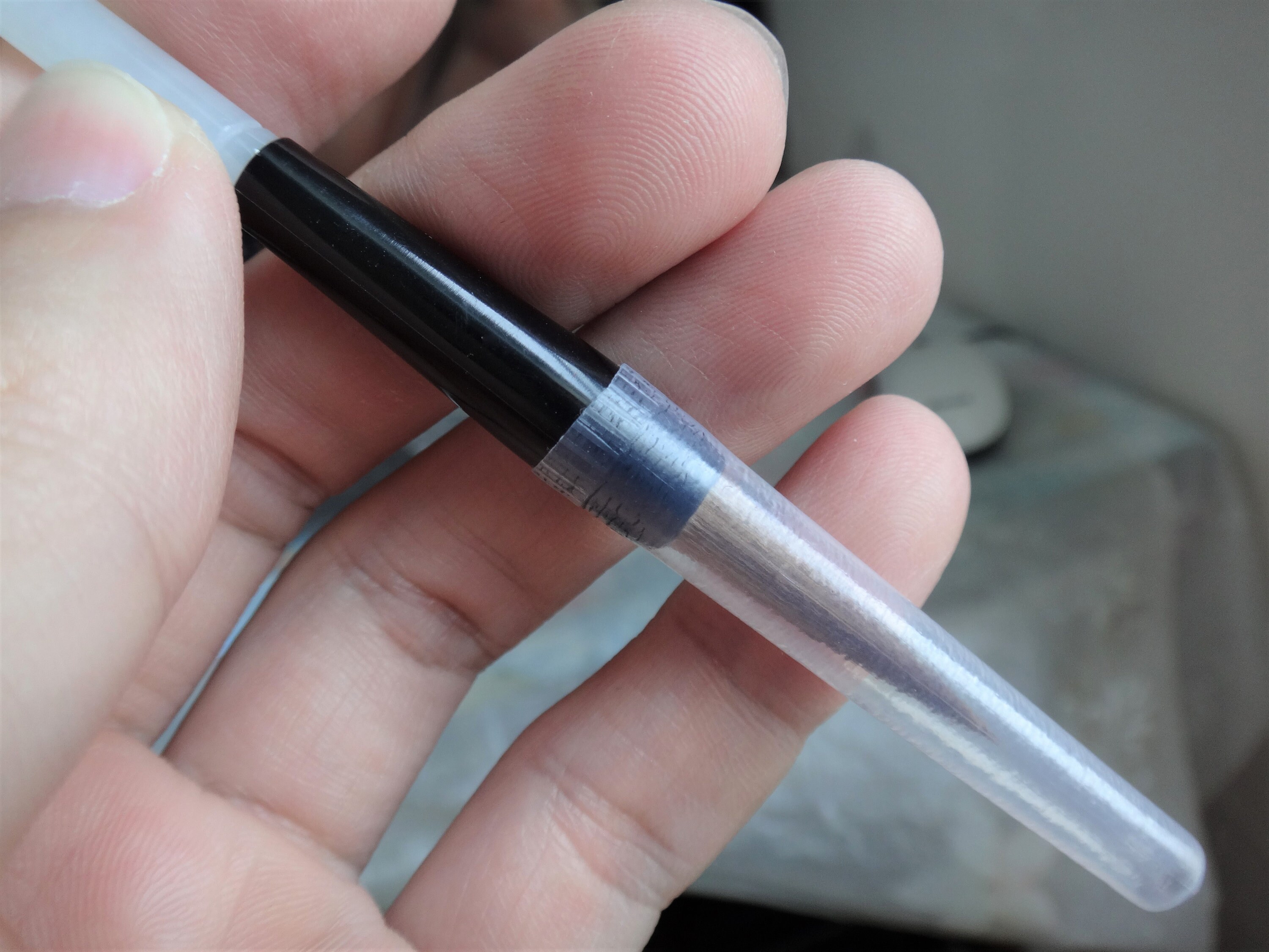Natural Genuine A Jadeite Jade Icy White Writing Brush Pen - Etsy