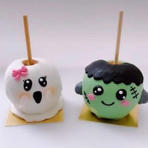 Spooky Candy Apple trio