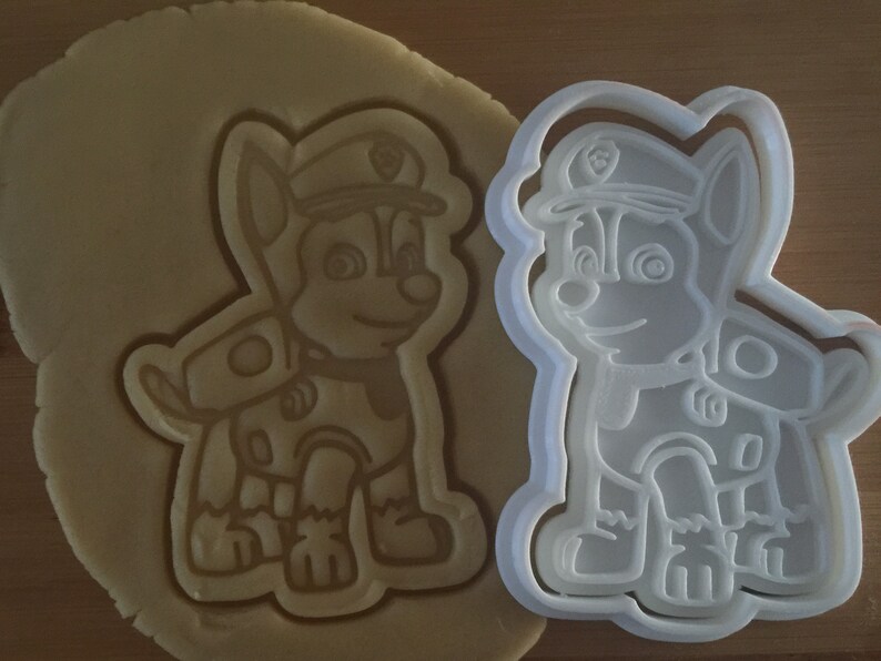 Paw Patrol Cookie Cutters Set of 6 Etsy