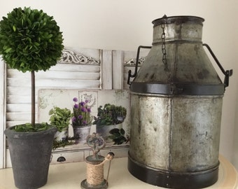Huge & Gorgeous Milk Pot, Milk Storage Container, Milk Can, Large antique Milk Jug, Country Farmhouse Decor, Home Decor