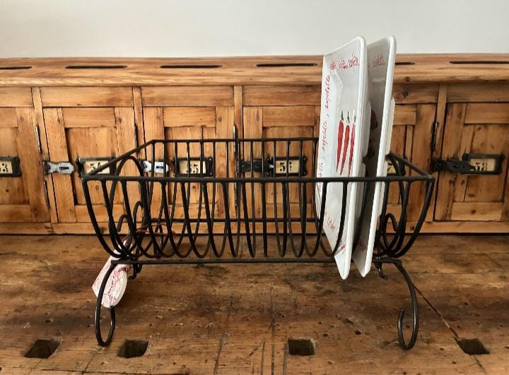 フランスアンティーク　キッチン用品　水切り French dish rack - Etsy 日本