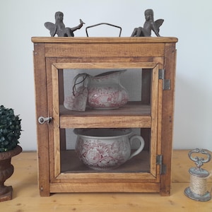 Beautiful wooden pantry, French garde-manger, kitchen storage, cheese pantry, food safe cupboard, kitchen decor, cheese keep, safe cabinet