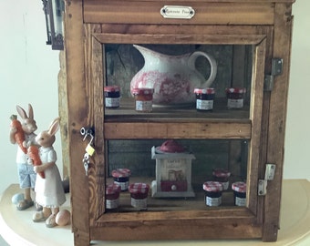 Beau garde-manger en bois, garde-manger français, rangement de cuisine, garde-manger à fromages, placard de sécurité alimentaire, décoration de cuisine, garde-manger, armoire de sécurité