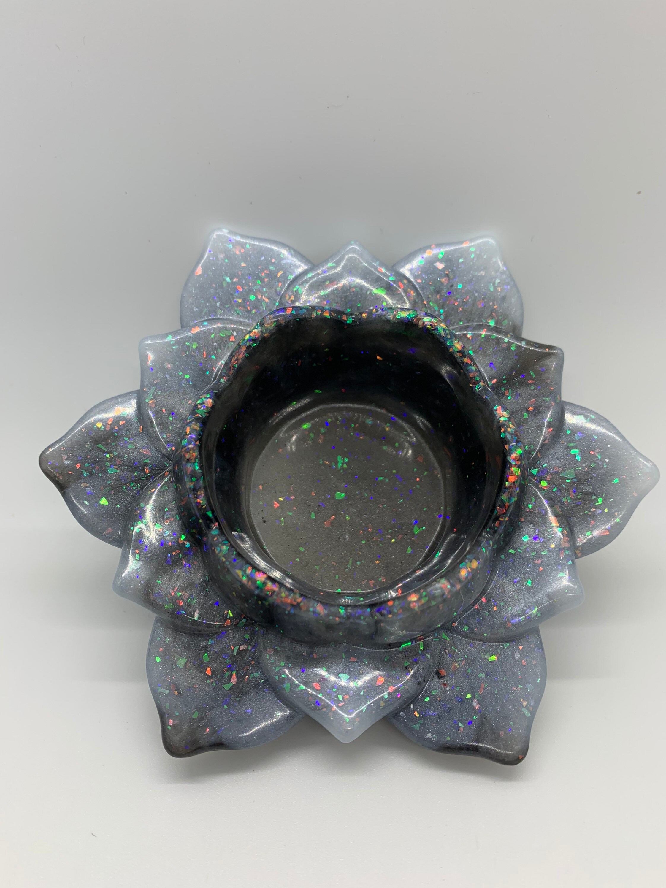 Resin Lotus Flower Candle Holder/Sphere Stand Etsy