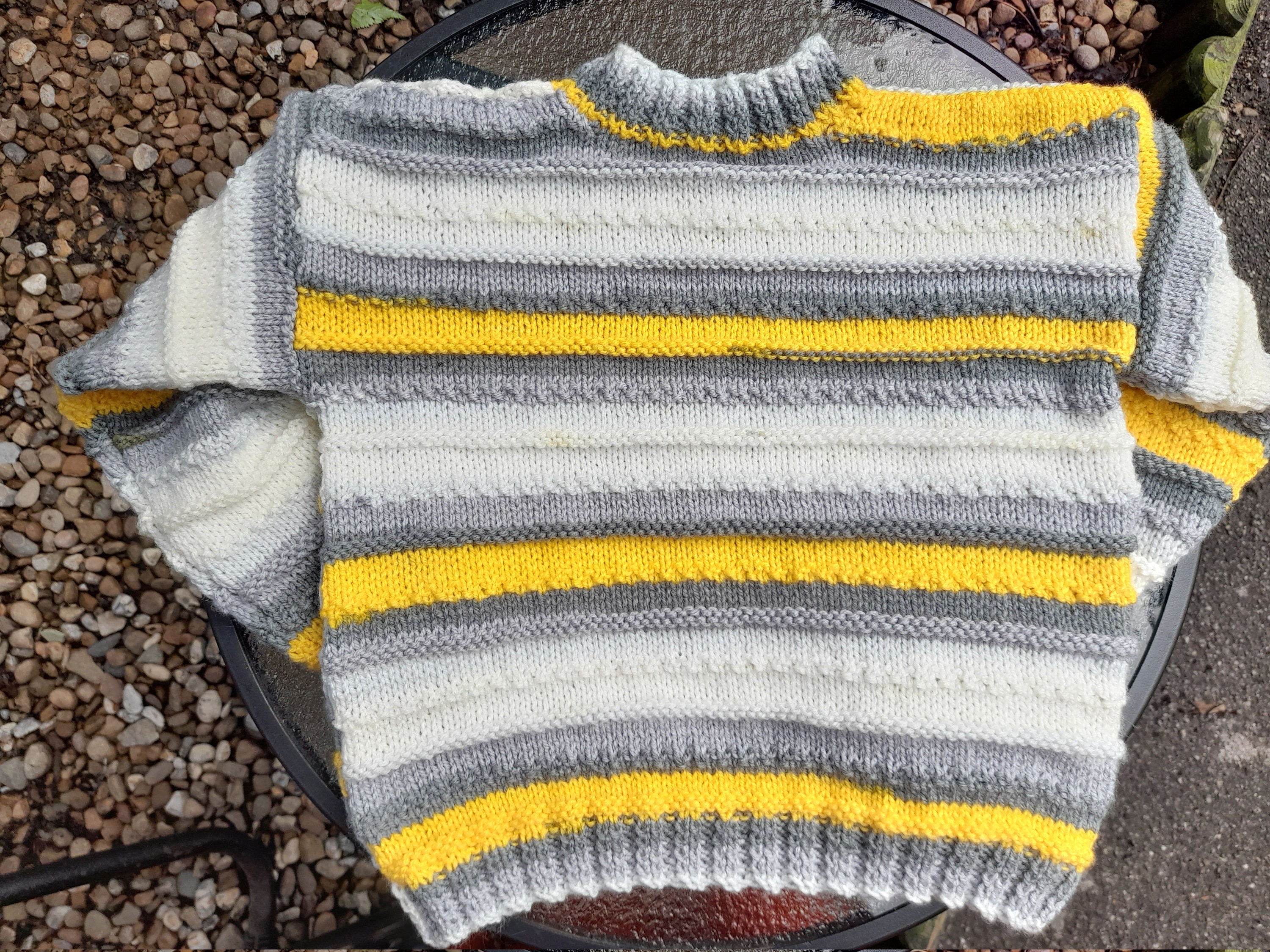 Hand Knitted Child's Jumper 24/61cms Chest Etsy UK