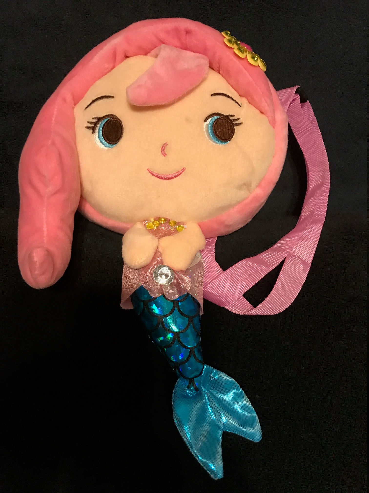 Soft Mermaid Style Purse for Toddlers Pink Etsy UK