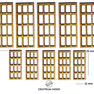 Windows#28,Terrain buildings,D&D,Dungeons And Dragons,Warhammer,Warhammer 40k,28mm,Pathfinder,RPG Miniature Set,Fantasy Terrain RPG,Fantasy