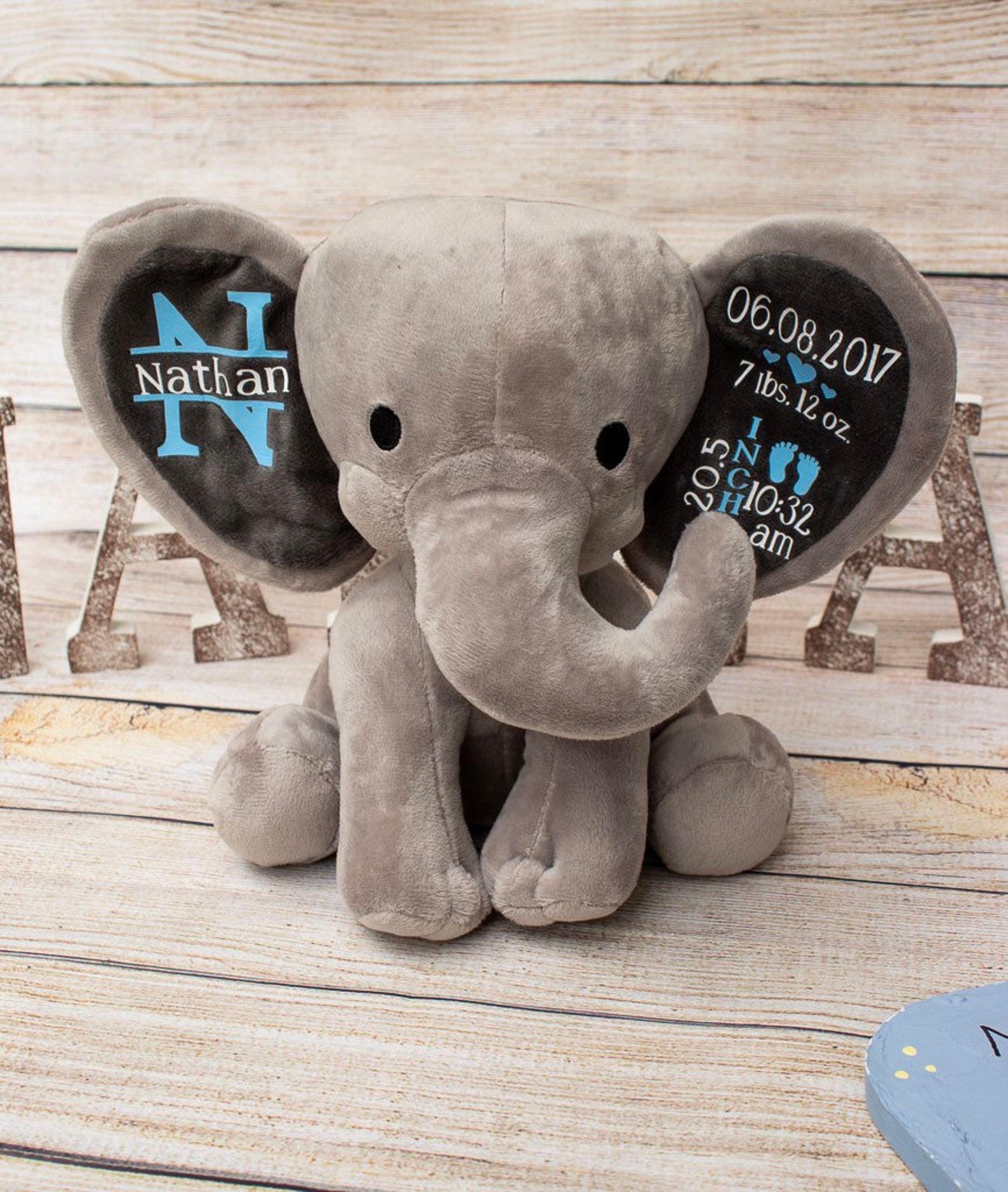 Baby keepsake elephant Etsy
