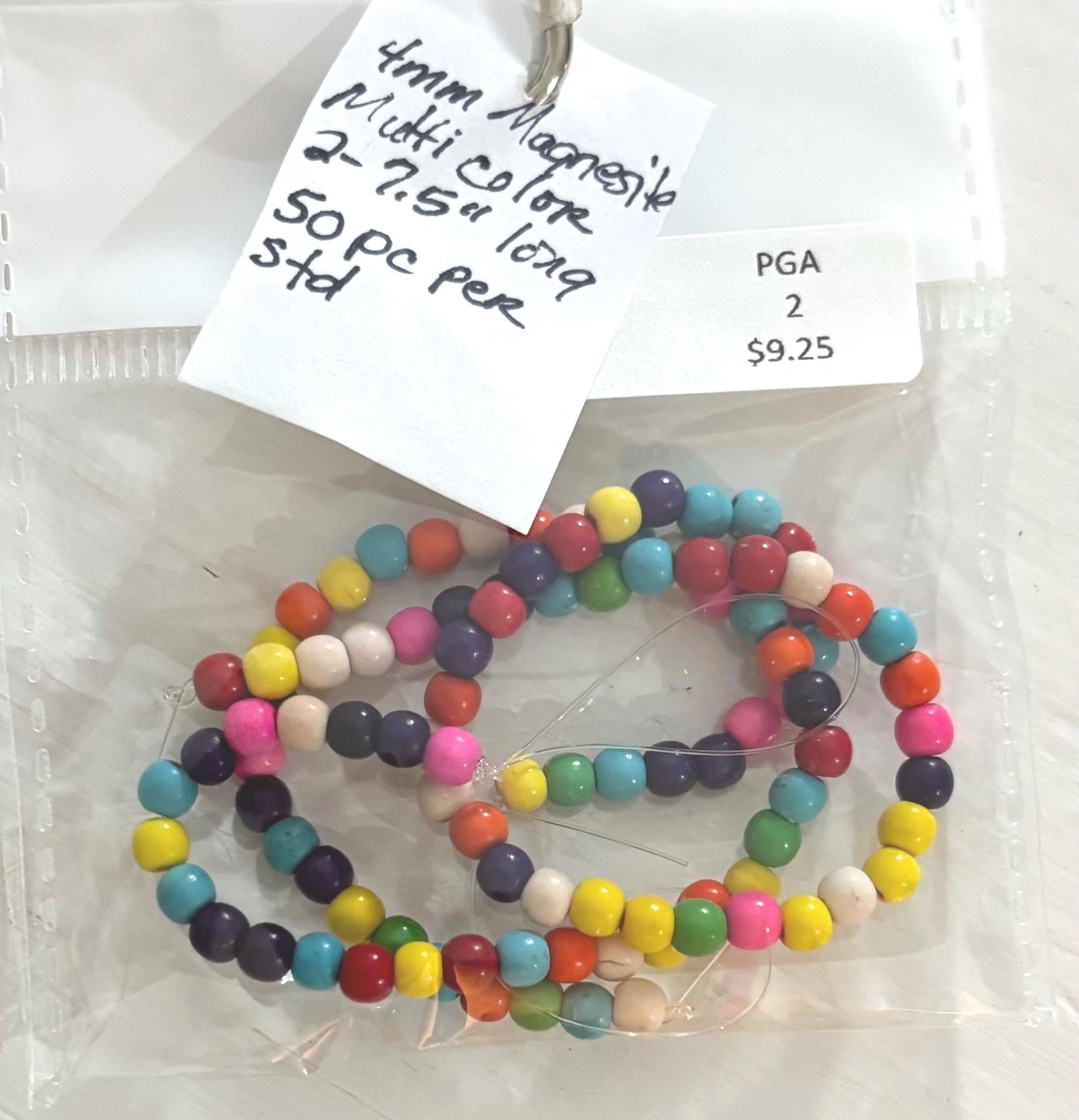 4mm Multi Color Magnetite Gemstone Strands - Etsy