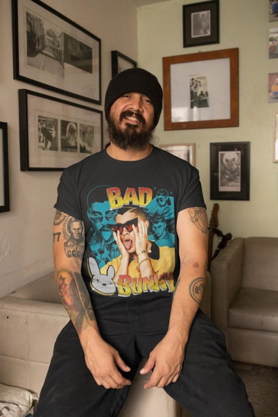 Bad Bunny T Shirt Etsy