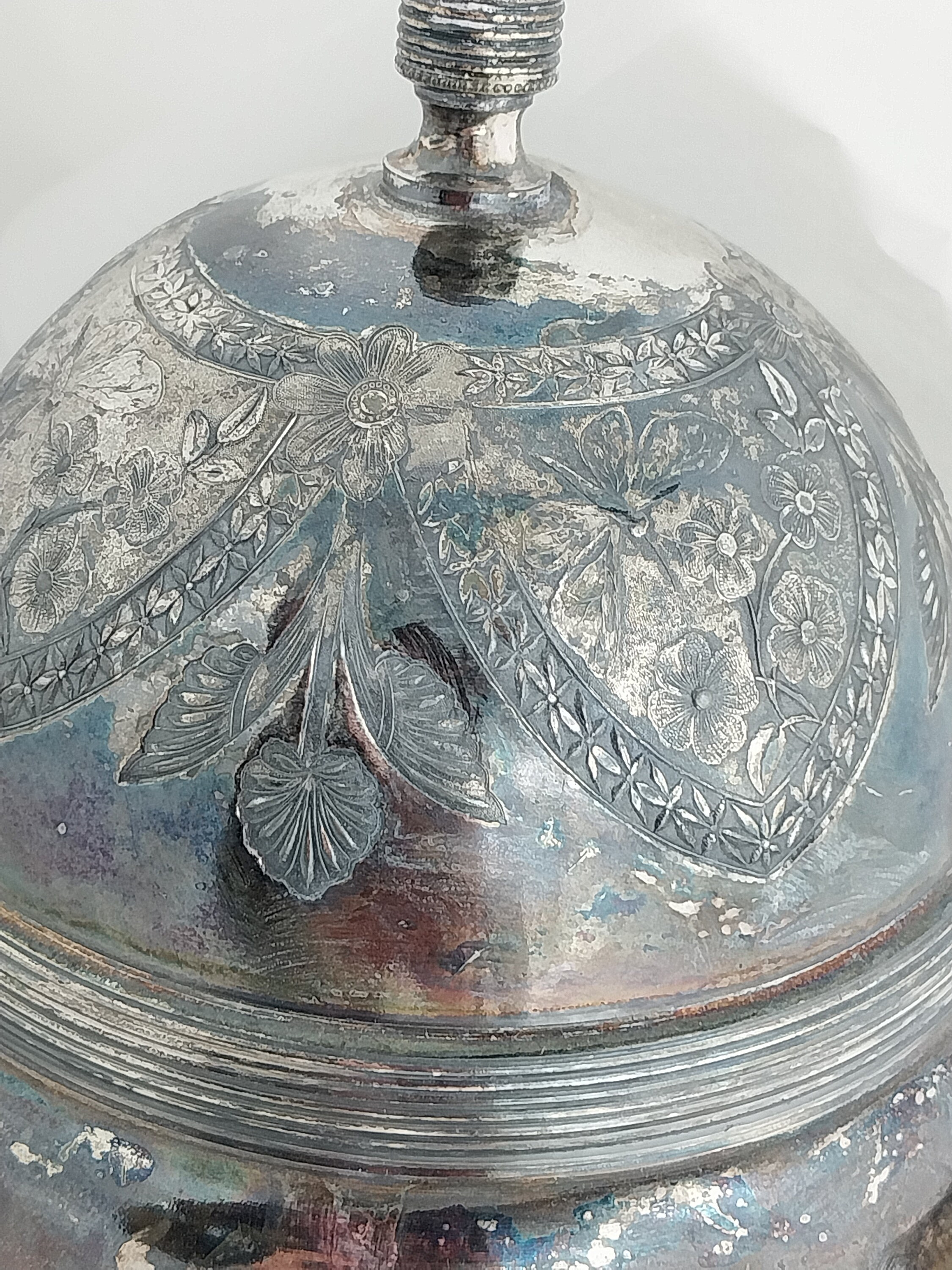 Vintage Silver Plate Domed Butter Dish To Repurpose Etsy vintage-silver-plate-domed-butter-dish-to-repurpose-etsy