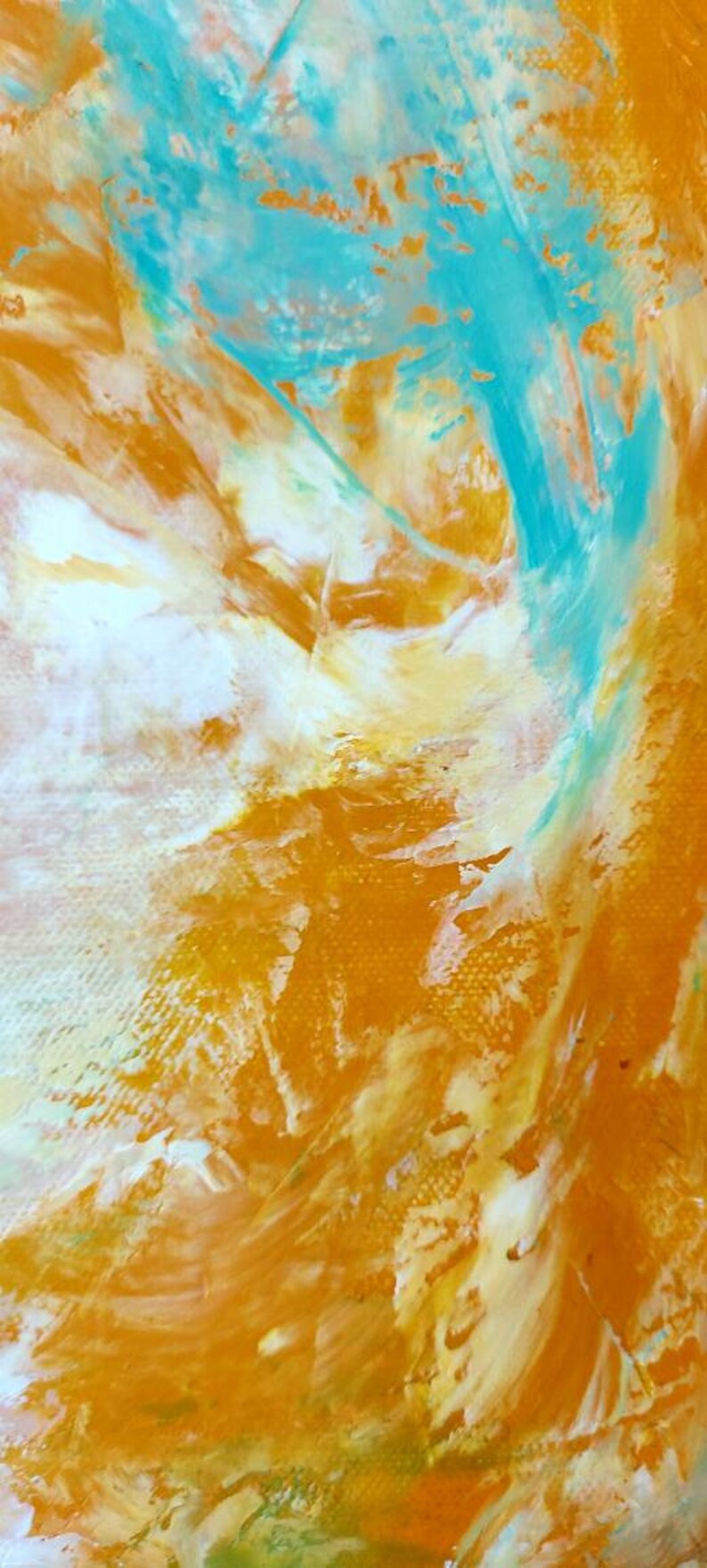 Multicolored Art Abstract Painting Meditation Art Mindfulness Art image 3