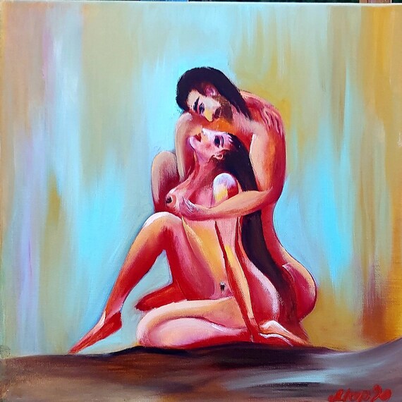 Passion painting erotic art