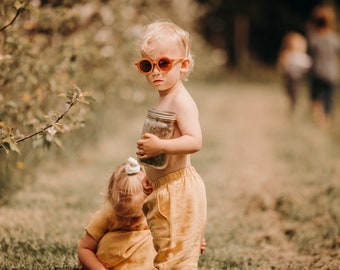 cada estrella - pantalón de lino para niños