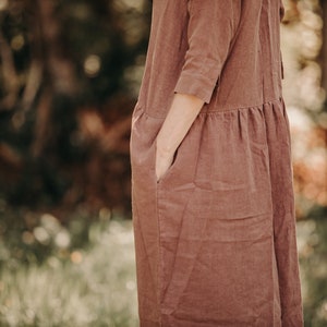 hydra linen market dress image 10