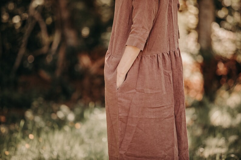 hydra linen market dress image 10