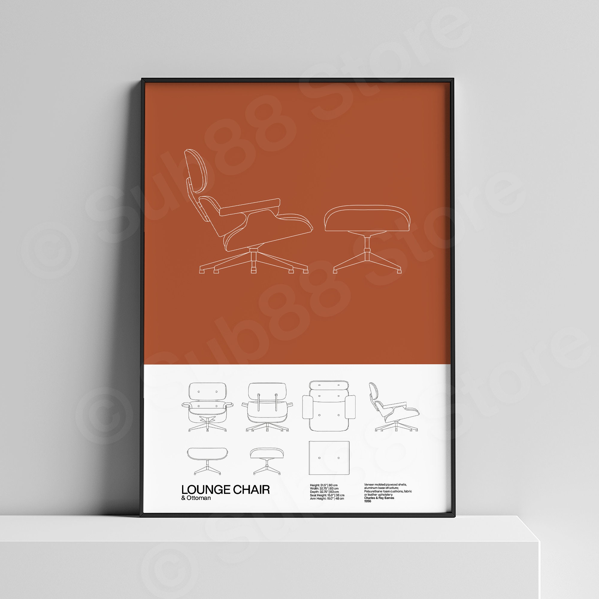 Charles & Ray Eames イームズ アートポスター A2版 楽天市場