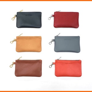 Leder Schlüsseletui, personalisierte Leder Schlüsselanhänger Beutel, Leder Schlüsselanhänger, Leder Beutel, Beutel, kleine Beutel, Weihnachtsgeschenkideen