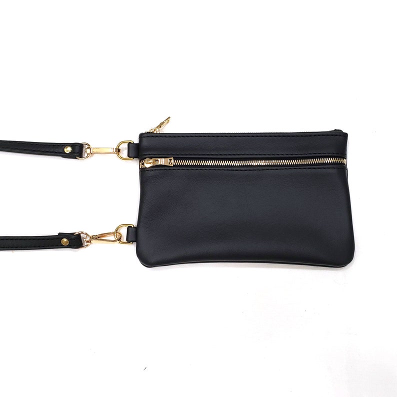 Leather Bandolier Bag Vertical Purse Crossbody Bandolero Etsy