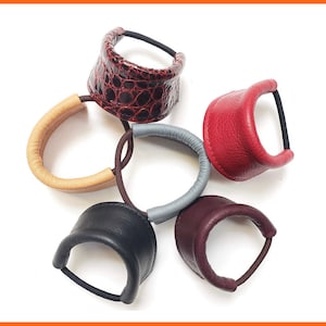 Leather Hair Tie, Hair Cuff, Hair Tie, Leather Hair Cuff, Hair Accessories, Leather Tie, Gift Ideas, Christmas Gift Ideas