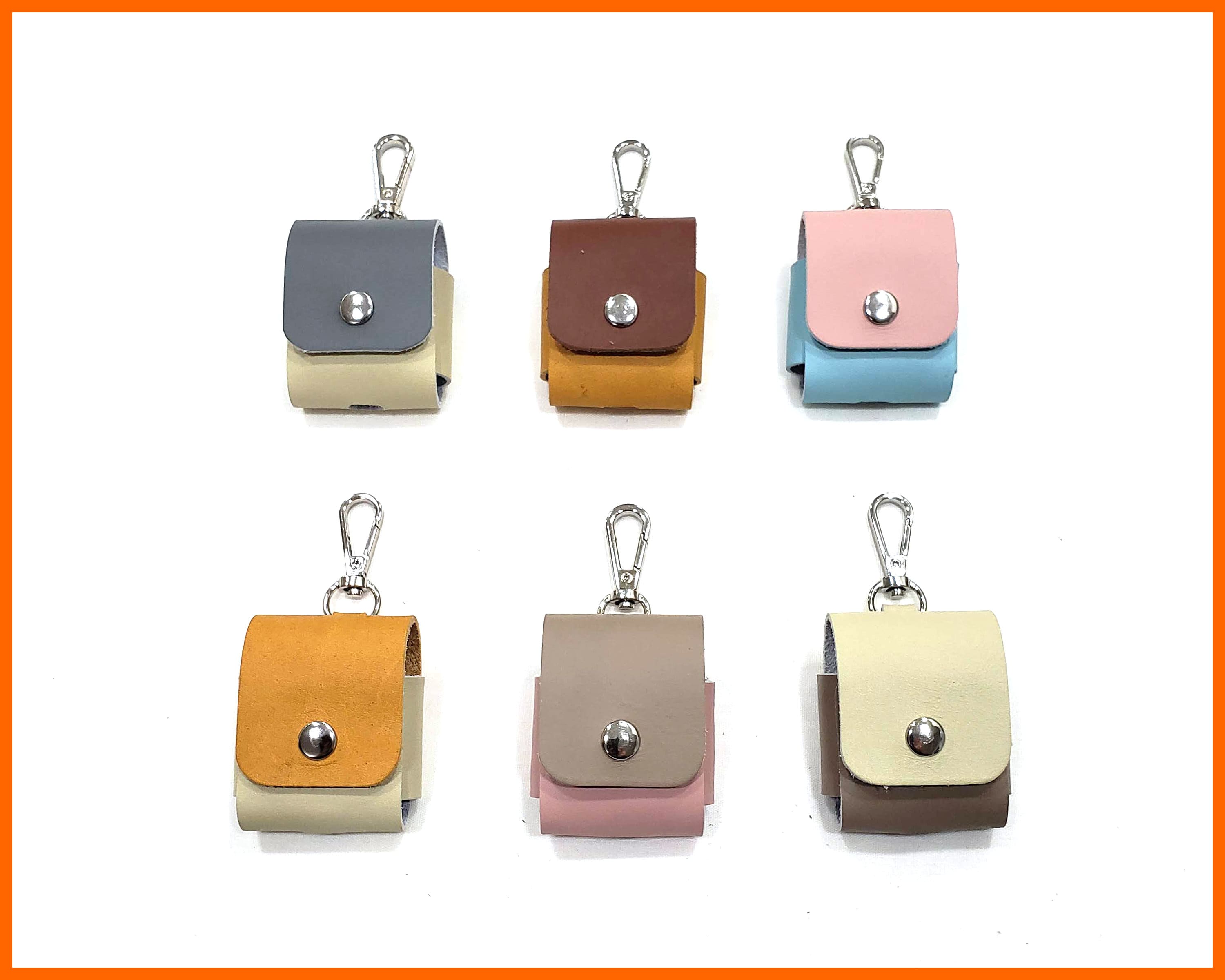 ♡ Personalized Leather AirPod Case, Two-tone AirPod 1 & 2 Holder - Etsy