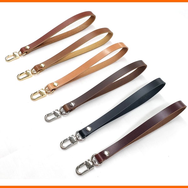 Leather Wristlet Strap, Leather Key Fob, Replacemant leather Strap, Strap for Pouch, Strap for Purse, Pouch Wristlet Strap, Bag Srap