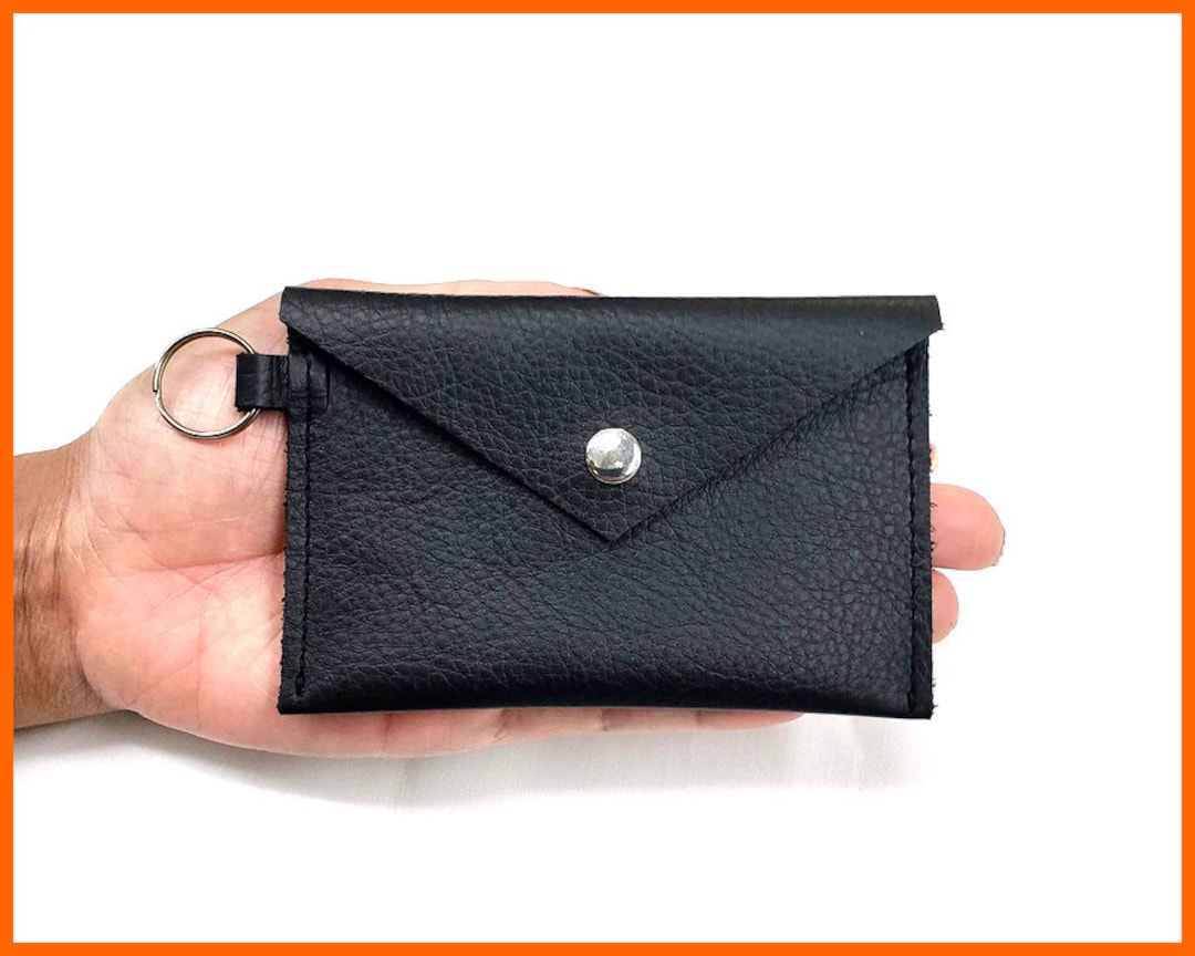 ★lemasque★ Dot Compact Keyring Business Card Holder Black MUSINSA | LEMASQUE Dot Compact Business Card Card Holder Black