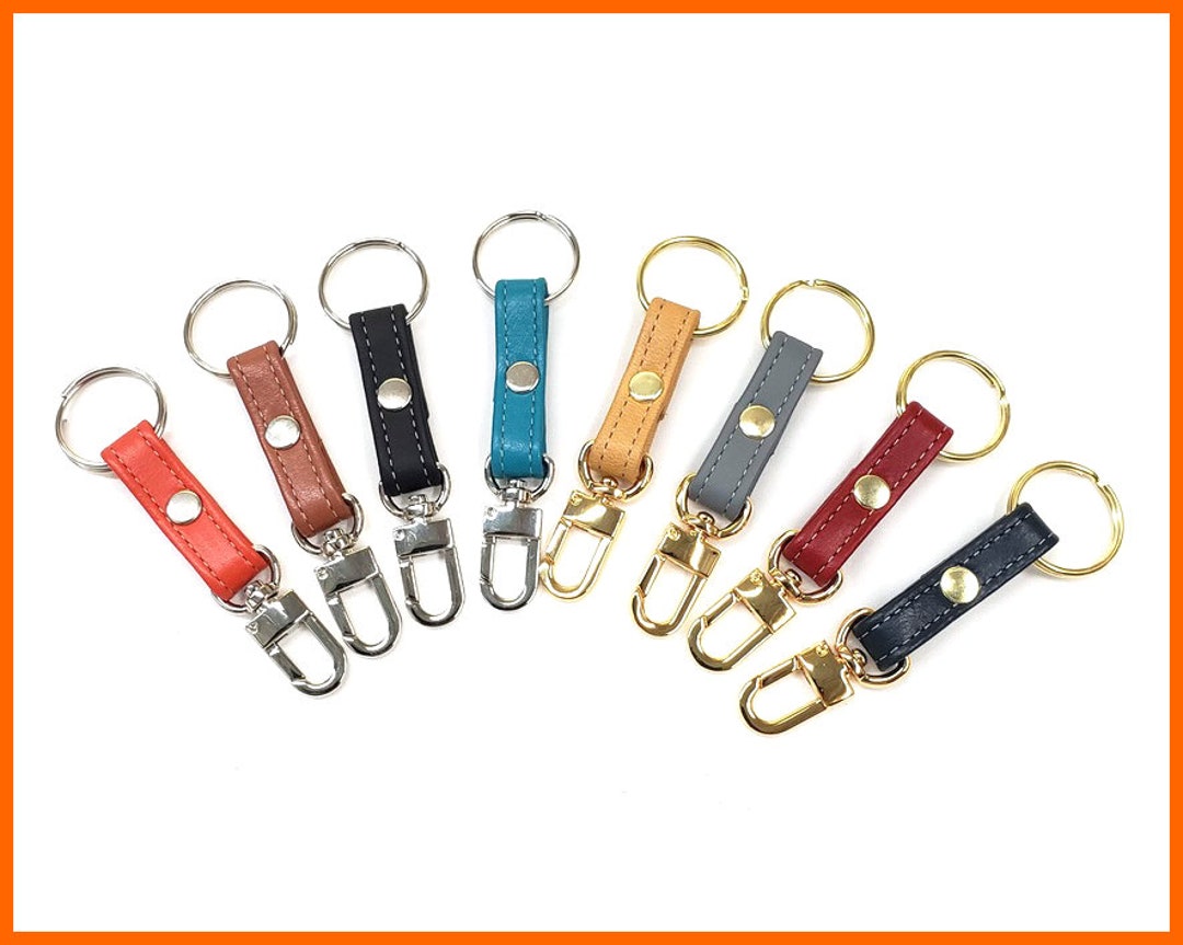 Leather Key Fob, Gift Ideas, Leather Keychain, Key Holder, Key