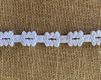 Trim Lace, white lace, cotton trim