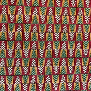 Tejido de árboles geométricos de Tricia Santry acolchado en blanco 100% algodón material coser yarda Fat Quarter Pino de Navidad árbol Evergreen