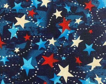 july 4th star fabric