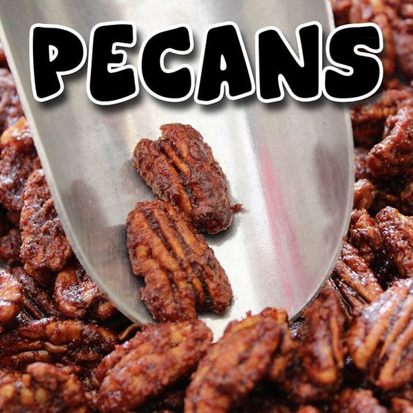 Cinnamon roasted pecans, pecans, cinnamon roasted nuts, nuts, candied, gift food, gluten free, vegan, Bavarian nuts, gifts, snacks, glazed