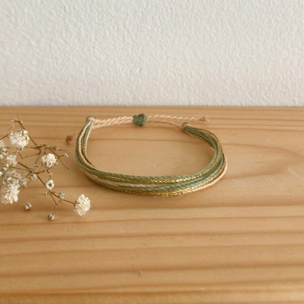 Glittering Threads Bracelet