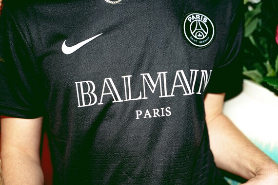 balmain soccer jersey psg