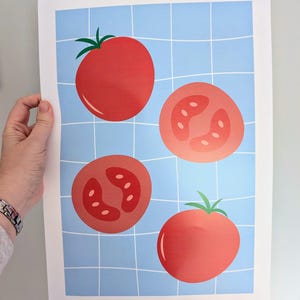 Tomatoes kitchen print