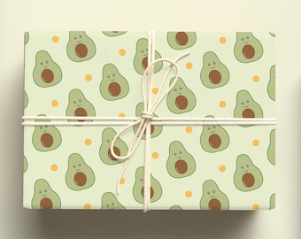 Avocado gift wrap