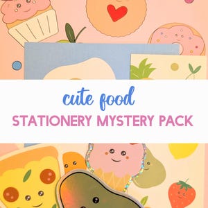 Cute food stationery mystery pack