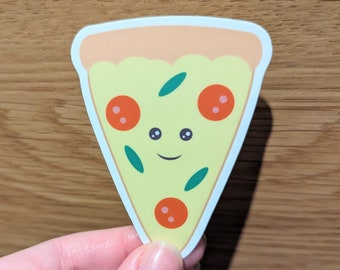 Pizza slice sticker