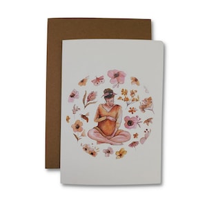 Illustration card- It started with the birds and the bees