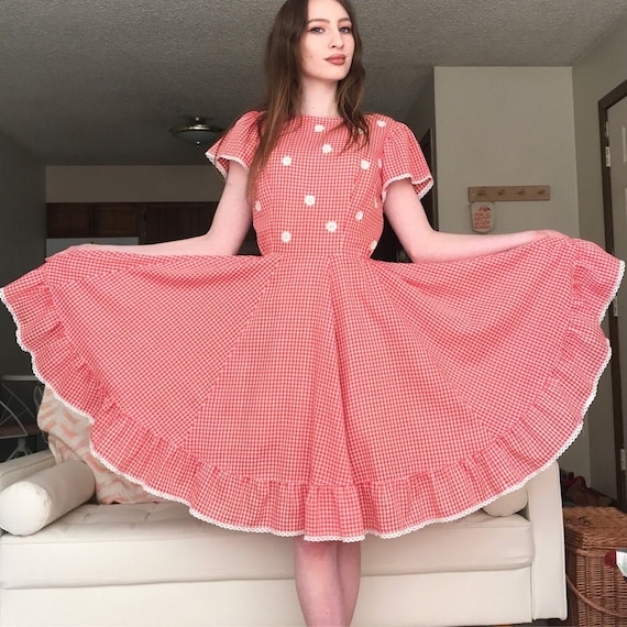 Vintage Square Dance Dress