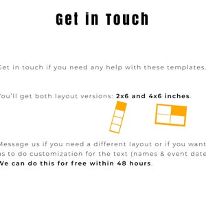2x6 Birthday Photo Booth Template, 4x6 Photobooth Template Anniversary ...