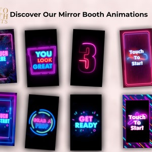 Printing Photos Animation Mirror Booth - 1080x1920px Photo Booth ...