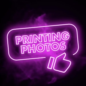 Printing Photos Animation Mirror Booth - 1080x1920px Photo Booth Animation -  Neon Glowing Animation for photobooth with Printing Photos