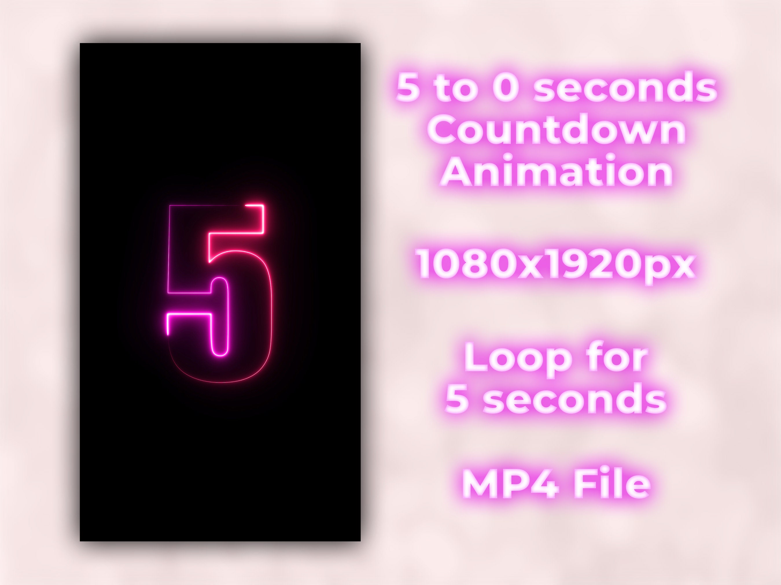 5 Seconds Countdown Mirror Booth Animation 1080x1920px - Etsy 5 Seconds Countdown Mirror Booth Animation 1080x1920px - Etsy